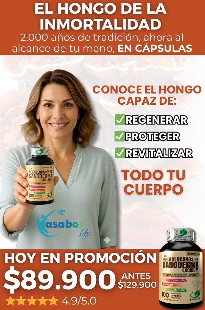 Ganoderma Lucidum: Blindaje 360 para tu cuerpo